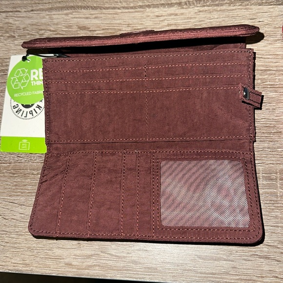 Kipling wallet New Mahogany - Picture 2 of 3